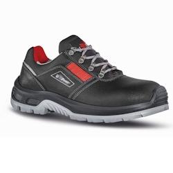 U-Power - Chaussures de sécurité basses hydrofuges ELECT - Environnements humides - S3 SRC Noir / Rouge Taille 39 - 39 noir matière synthétique 80_0