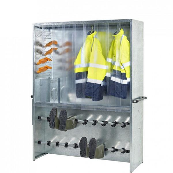 Vestiaire séchant Penchaud - Pour 10 personnes - Mobilier de séchage collectif économique_0