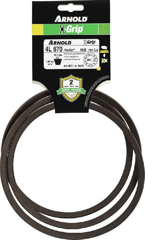 Courroie trapézoïdale X-Grip V - Type 4L670_0