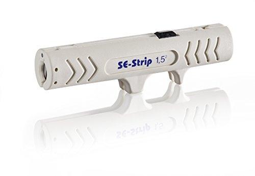 JOKARI T30180 - Dénudeur de câble SE-STRIP avec réglage de longueur et clip de poche_0