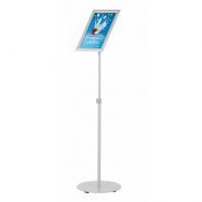 4089 - Porte-visuel de comptoir Afix Diffusion - mat réglable en hauteur, base en métal laqué, formats A4 ou A3_0