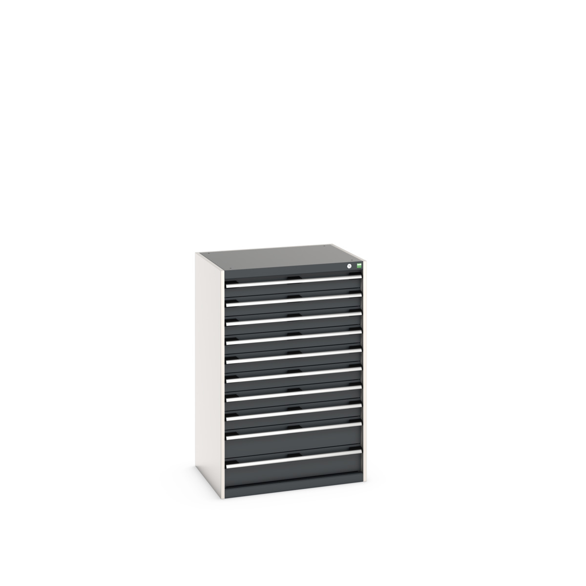Armoire à tiroirs Cubio avec 10 tiroirs SL-8612-10.4 - 40020066_0