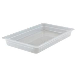 Cambro - Bac GN en polypropylène GN1/1-100 mm, Carton de 6 - 14PP190 - transparent plastique polypropylène 14PP-190/6_0