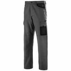Cepovett - Pantalon de travail Coton majoritaire FACITY Gris Foncé / Noir Taille 3XL - XXXL gris 3184378511805_0