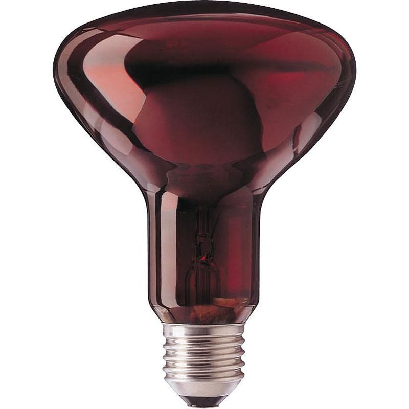 E27 réflecteur R95 230V-240V 100W IR rouge Philips - pour soins musculaires et blessures sportives_0