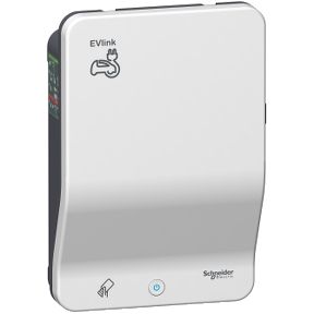EVB1A22P4ERI Evlink Smart Wallbox - Borne de recharge voiture électrique - Schneider - 1 prise T2S + 1 prise TE - RFID - Paramétrable 3/22 kW_0