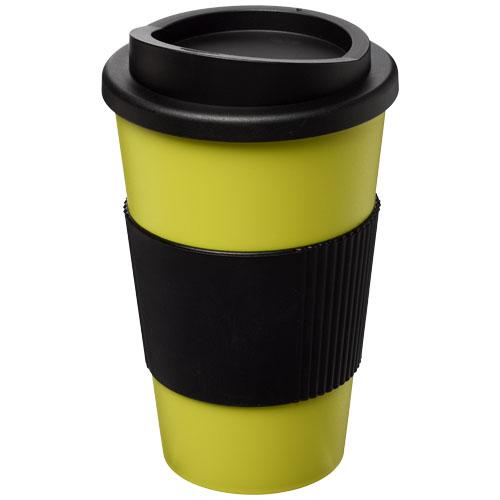 Gobelet isolant Americano® 350 ml - double paroi, bandeau antidérapant en silicone, fabriqué au Royaume-Uni_0