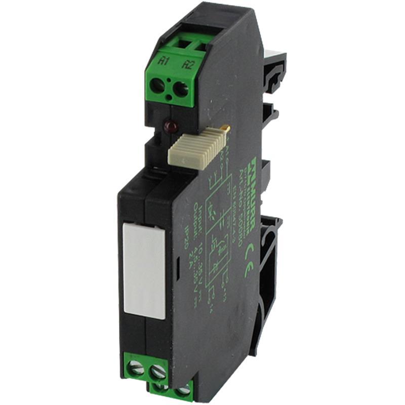Module-relais RMMDU 11/24 VAC/DC - 51125 - 24 V AC/DC, 1 contact inverseur avec pontet commun_0