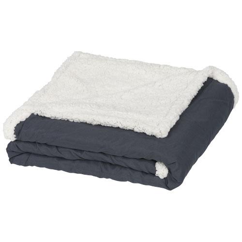 Plaid en polaire Sherpa Far 11296402 - 70 g/m² microfibre et 180 g/m² polaire douce - Format 152x127 cm_0