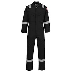 Portwest - Combinaison de travail résistante aux flammes et antistatique 350g Noir Taille M - M noir textile 5036108284047_0
