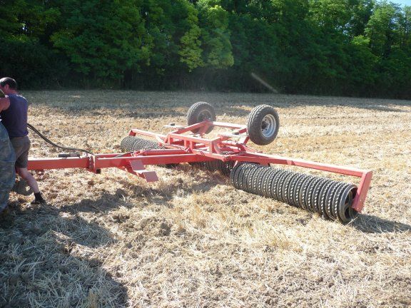 Rouleau agricole Rollfirst - Quivogne - Fonte Ø530 mm - 6,20 m / 8,20 m - Châssis à 3 sections_0
