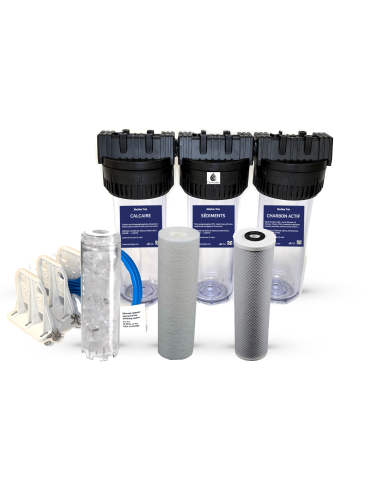 Station de filtration eau de ville CSC 9 3/4 - Triplex - Simple, Robuste, Economique et Ecologique_0
