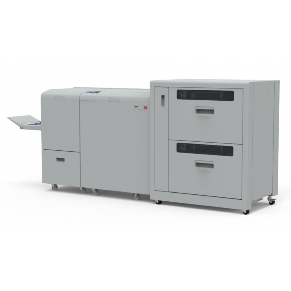 Système de brochage modulaire et évolutif permettant de produire des livrets jusqu'à 200 pages -  MORGANA BM4000_0