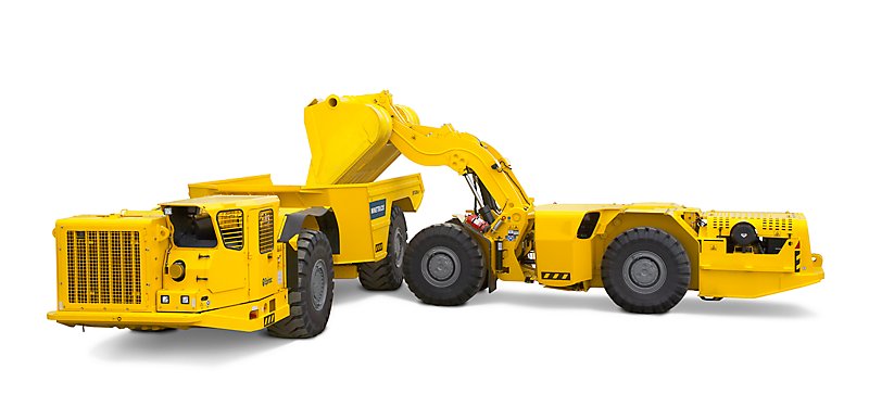 Tombereau 32,6t articulé - Epiroc MT436LP pour exploitation minière à profil bas_0