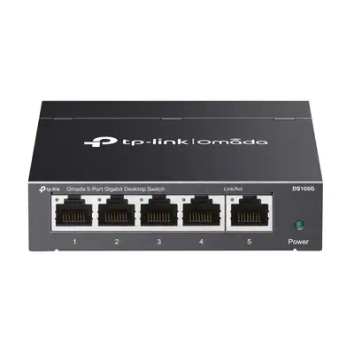 TP-Link Omada DS105G commutateur réseau Non-géré Gigabit Ethernet (10/100/1000) Noir_0