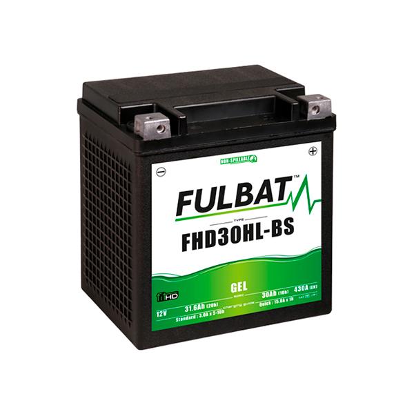 BATTERIE MOTO GEL FHD30HL-BS / ETX30L 12V 30AH_0