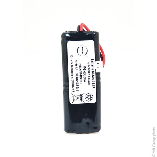 Batterie Nimh 4x 2/3AAA 4S1P ST5 4.8V 300mAh MXJ35 - Marque NX - Quantité 1_0