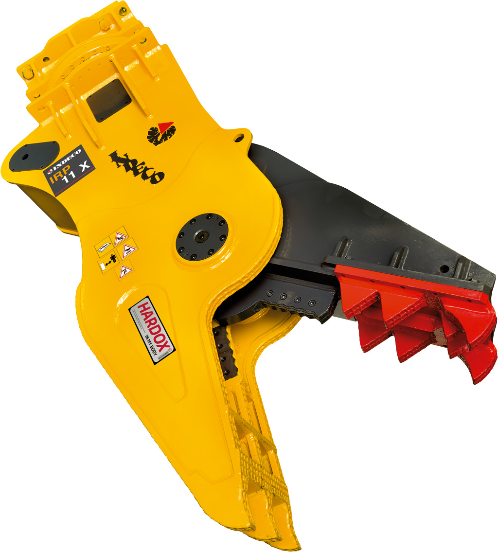 Broyeurs IRP 11 X - Indeco ind. Spa - Rotation hydraulique 360° - Structure en HARDOX_0