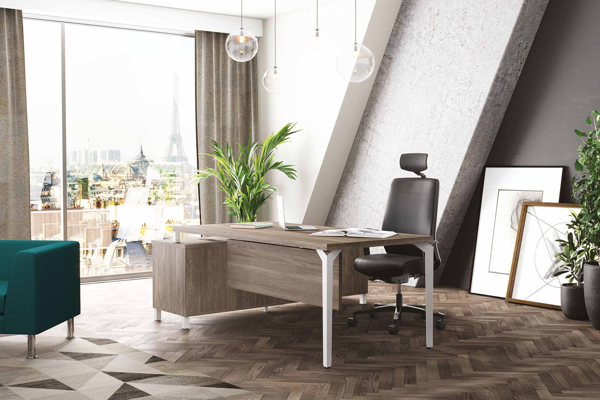 Bureau design et robuste  pour tous les managers -  PARIS DIRECTION_0
