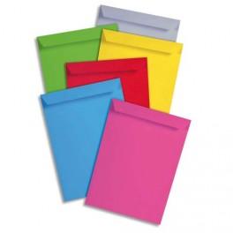 CLAIREFONTAINE BOITE DE 200 POCHETTES POLLEN FORMAT 229X324 MM COLORIS SOLEIL RÉFÉRENCE 7057