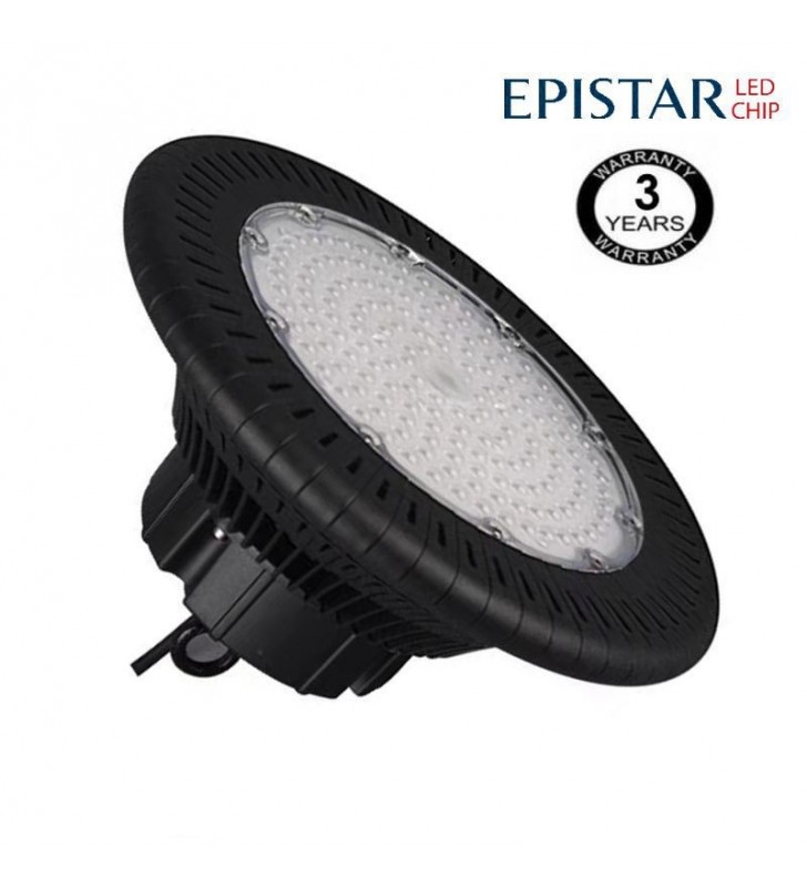 Cloche LED industrielle 100W - Epistar 3030 3D - 125Lm/W - IP65 - Réf 4801C2_0