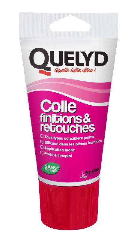 Colle finitions et retouches QUELYD - 0.1 kg - Prête à l'emploi - Temps de prise 5 min_0