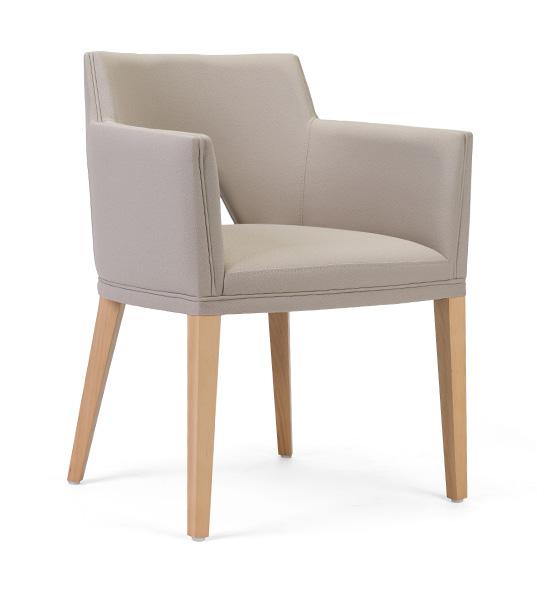 Fauteuil en bois - Intérieur tapissé - Jasper Maple_0