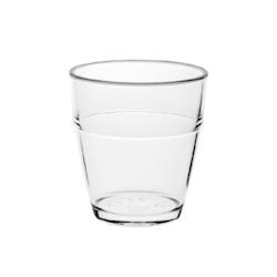 FHC - 120Pcs - CUPOLY Verre en PET réemployable transparent empilable  82,4 H74mm 232ml - transparent plastique FHC294VGIG24_0