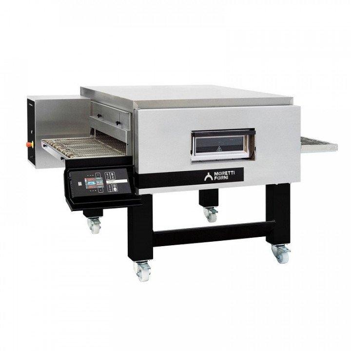 Four inox à convoyeur électrique 100 pizzas de (Ø)330 mm ou 38 pizzas de (Ø)450 mm par heure, 17 800 W, 400 V - TRI_0