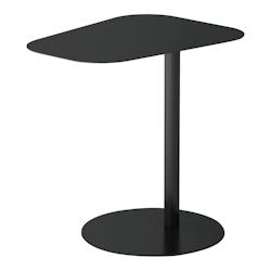 Helloshop26 - Table d'appoint métal 50 x 50 x 38 cm noir mat 03_0008624 - 3001941847768_0