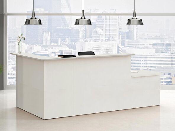 Bureau d'accueil Musca avec pmr en bois en stock express_0