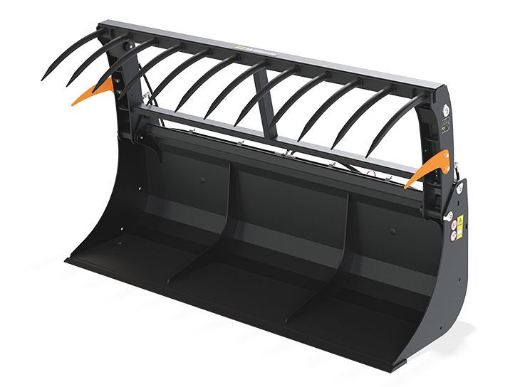Multibenne™ - Godet multiservice - poids 280 kg - Grande capacité et polyvalence_0