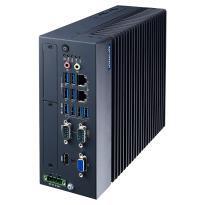 PC Fanless compact et puissant avec VGA, HDMI, 8 x USB et 2 x LAN - Référence: MIC-770H-20A1_0