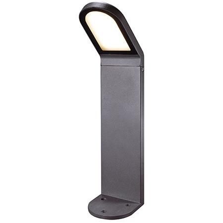 Pôle Aday IP54 - Borne lumineuse inclinée LED SMD 18W 3000K en aluminium anthracite_0