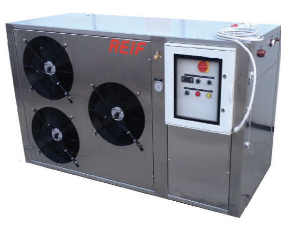 Réfrigérateur d'eau KW pour refroidissement et chauffage - Secteurs alimentaire et industriel - Inox 304, pompe à chaleur, température -10°C à +40°C_0