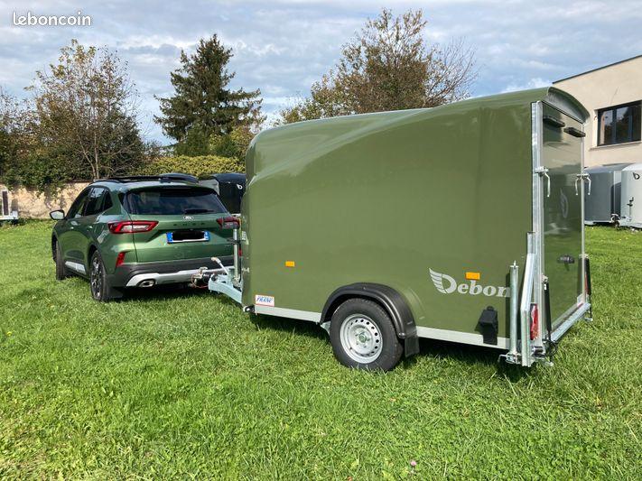 Remorque Fourgon - Cargo Polyester Vert - 1300 DEBON_0