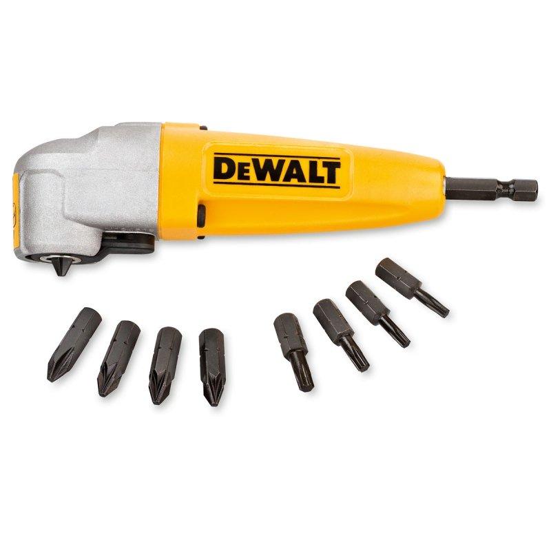 RETOUR D'ANGLE DROIT AVEC 9 EMBOUTS DE VISSAGE IMPACT - DEWALT | DT71517