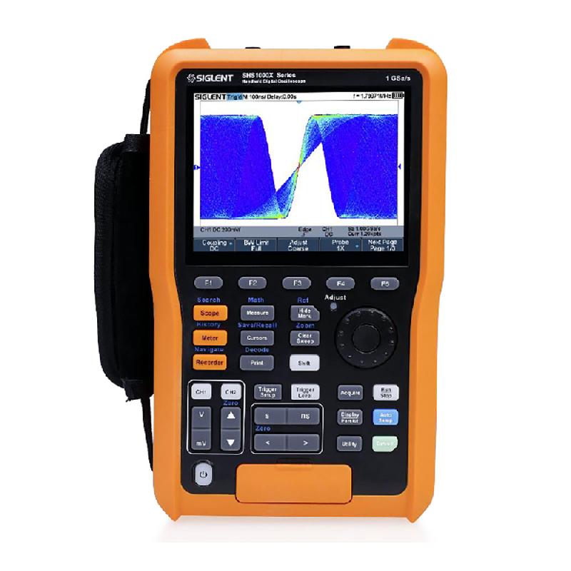 SHS1102X | Oscilloscope numérique portable 2 voies 100 MHz entrées isolées 1000 V CAT II / 600 V CAT III, IP51_0