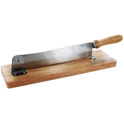 Trancheuse à pain en bois et inox Totally Addict - marron 3561869231594_0