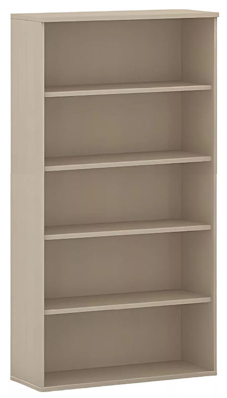 Armoire de rangement ouverte So Madrid - 4 étagères - hauteur 196 cm - 4 largeurs au choix - structure en mélamine_0
