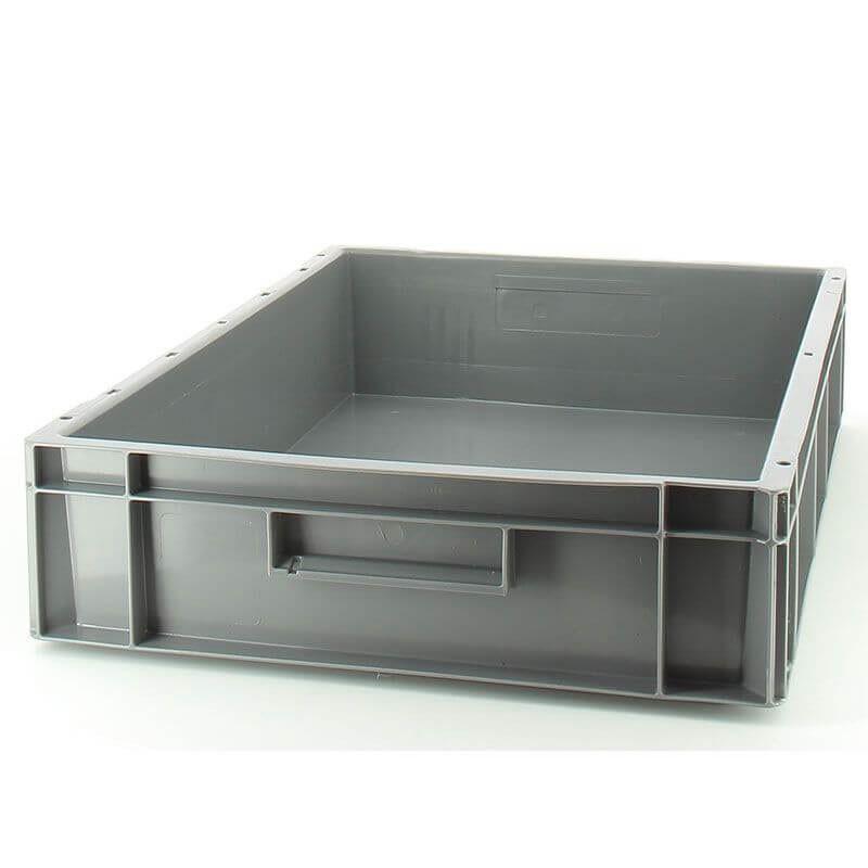 Bac norme Europe Allibert 2A021 - 21 litres - gerbable avec fond et parois pleins_0