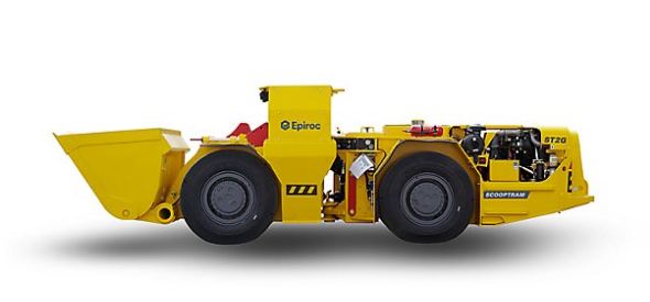 Chargeuse 13.6t - Epiroc Scooptram ST2G - diesel 4 tonnes métriques avec bras robuste et éclairage LED_0