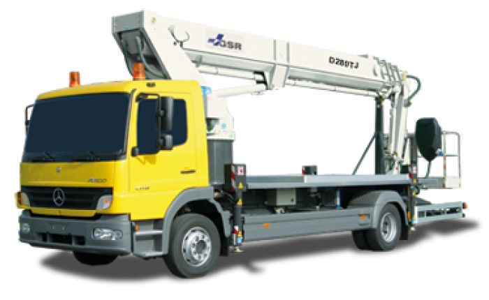 D280TJ Camion nacelle - GSR - Hauteur de travail 28.0 m - Déport maximum 15.0 m - Charge utile 220 kg_0