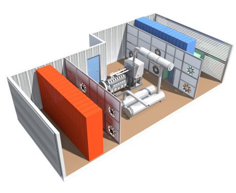 Isolation acoustique de centrale de cogénération - Réalisation sur mesure avec engagement de résultats - Créacoustic_0