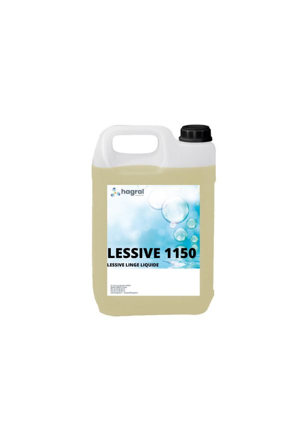 Lessive 1150 - Hagral - pH 8.6 - Parfumée, sans phosphate, éclat renforcé_0