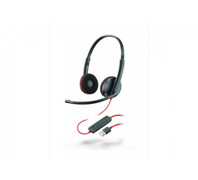 Poly Blackwire C3220 - Casque USB-A filaire avec 2 écouteurs - Réf. 463219_0