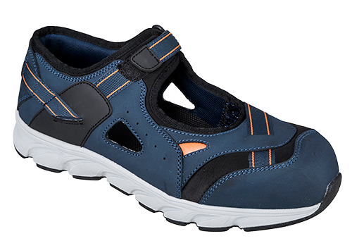 Chaussures de sécurité basses Portwest CompoundElite Tay Sandal S1P - bleu FT37, taille 43_0