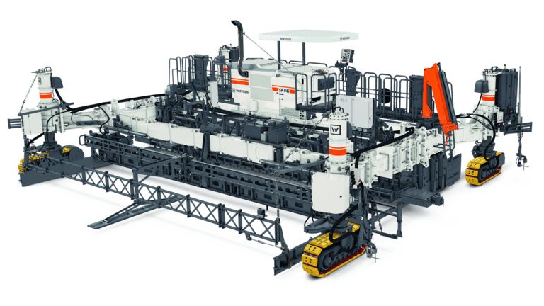 SP 94 - Machine à coffrage glissant Wirtgen - 224 kW / 305 ch - Modulaire et adaptable pour largeurs jusqu'à 9,5 m_0