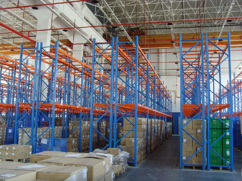 Support de palette à défilement ligne par ligne - 4000mm - capacité 800kg à 5000kg par couche_0