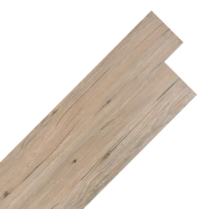 Vidaxl planche de plancher pvc autoadhésif 5,02 m² 2 mm marron chêne 245173_0